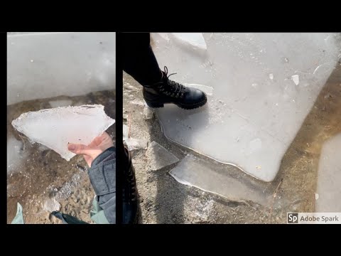 ASMR - Ice and Snow (EXTREMELY SATISFYING CRUNCHY SOUNDS)