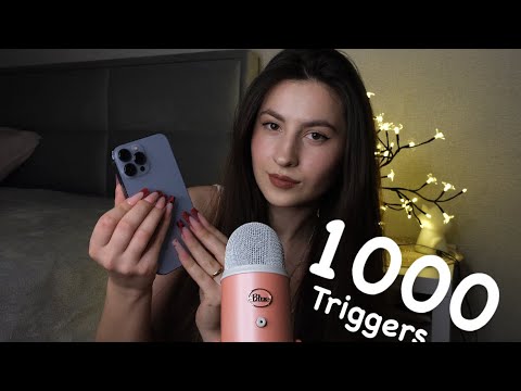 asmr 1000 triggers in 10 minutes ☀️