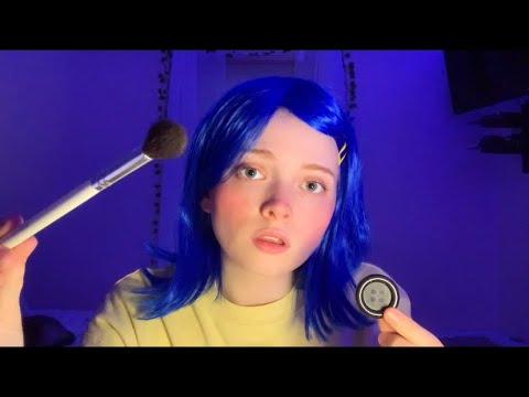 CORALINE DOES YOUR MAKEUP ~ ASMR ( ROLE-PLAY) 💜💙🖤