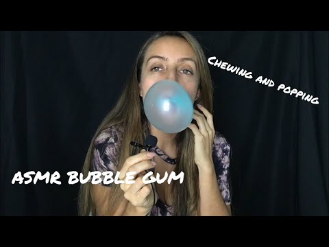 ASMR Bubble Gum Chewing and Popping (Part 2)