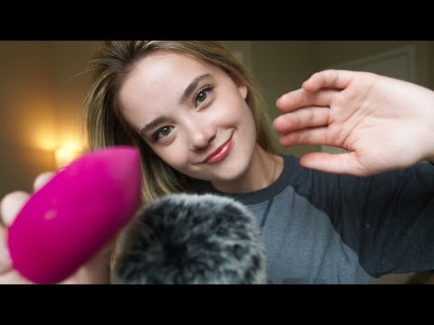 ASMR Make Up Routine & Up Close Whispers 💄