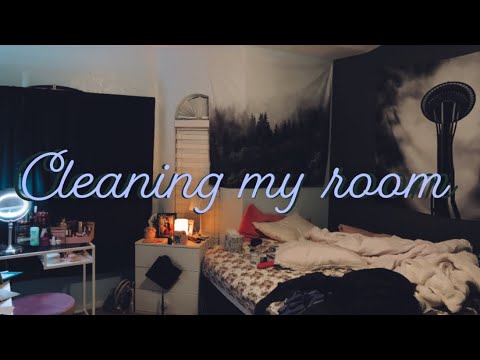 ASMR Cleaning my room!