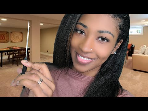 ASMR Haircut Roleplay (Bestie Basement Edition) Personal Attention, Sheers, Relaxing.