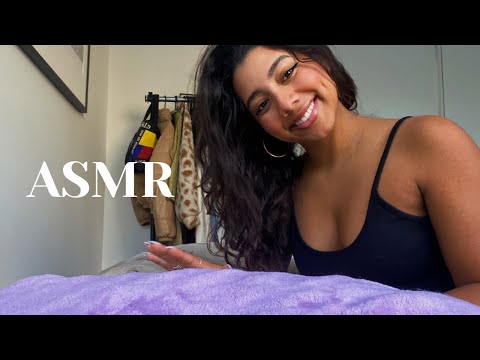 ASMR friend gives you a massage (body pillow)