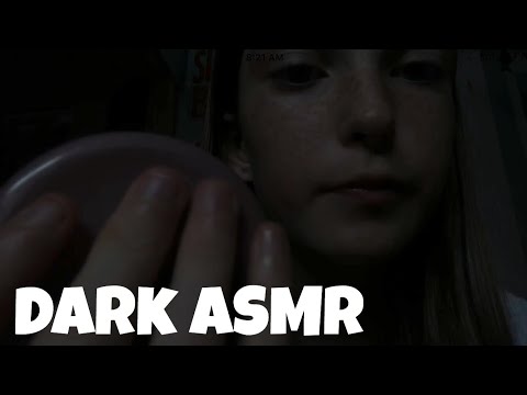 Dark ASMR | Hand movements, tapping other triggers