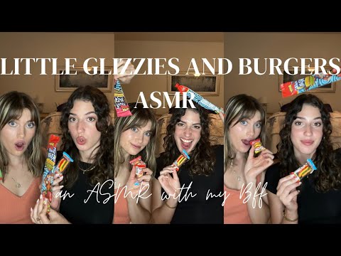 Hot dogs and hamburgers!! (Another ASMR with my bestie?!?!)