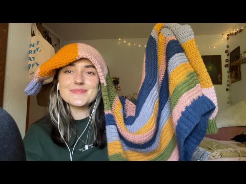 ASMR Recent Crochet Projects and Jewelry Favorites