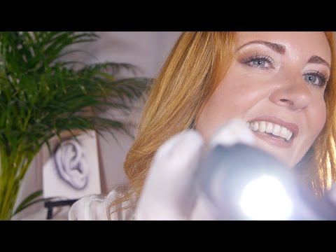 ASMR Ear Cleaning & Massage | Deeply Binaural Gloves, Oil & Tissues