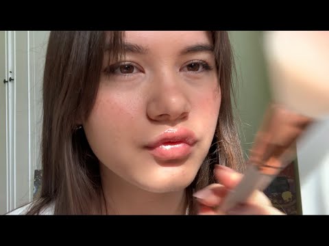 ASMR// doing your makeup roleplay