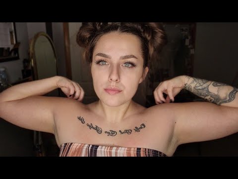 ASMR- Chest Tapping & Scratching, Skin & Nail Sounds!!