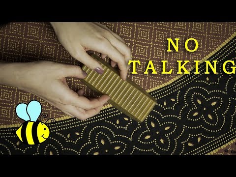 ASMR pure sounds - tapping, rustling NO TALKING