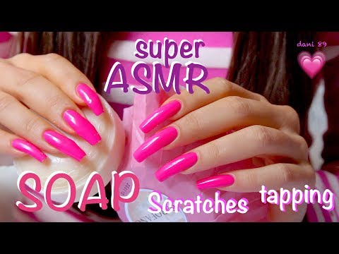* NeonDaniPink TRIGGERS! 💗 Your favorites TINGLES for intense ASMR 🎧 SOAP ❀ SCRATCHING + Tapping 💕