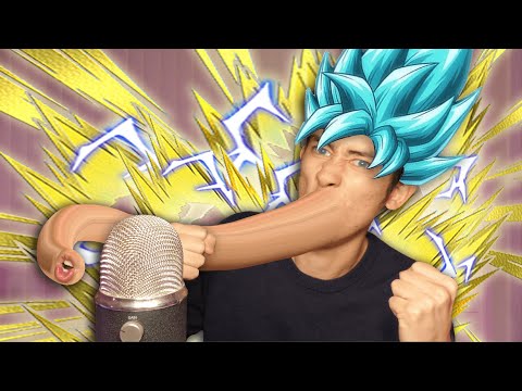 ASMR but the mouth sounds are ULTRA INSTINCT