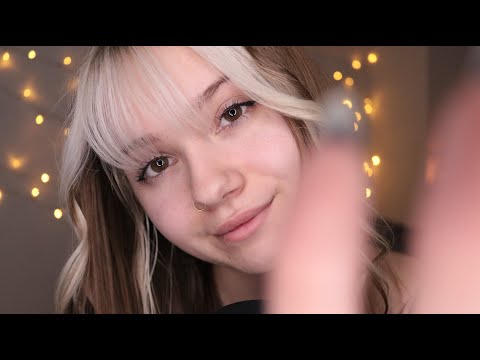 ASMR Everything is going to be ok ❤| Close up, Phrase repeating, tongue clicking and shhh sounds