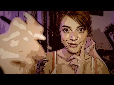 ASMR | Comic Book Character Fixes Your Smudge (You're In A Graphic Novel!)