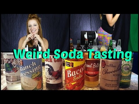 Weird Soda Tasting *soft spoken ASMR*
