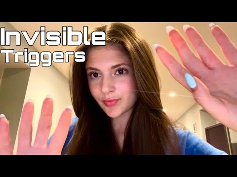 ASMR Tingly Invisible Triggers | hand movements, tapping, mouth sounds, scratching, tracing