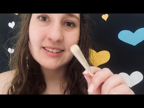 ASMR 🖊 Tracing Your Face 🖊 and Complimenting you 🖤