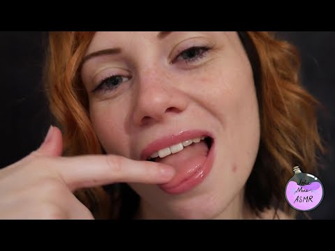 ASMR -  finger licking| Tracing Trigger Word| Mouth sounds