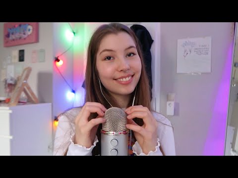 ASMR mic scratching & tapping with no cover (german/deutsch) | emily asmr