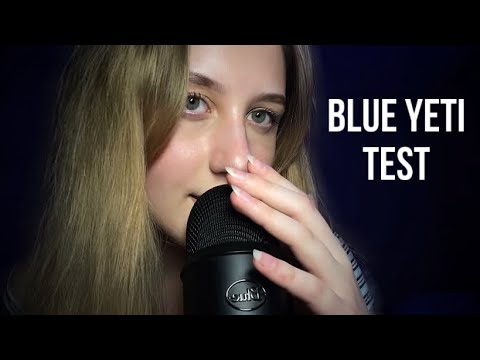 АСМР Тест микрофона Blue Yeti | ASMR Test Blue Yeti | Триггеры, визуалки