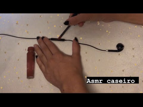 ASMR- explorando sons (mic fone de ouvido) lo-fi