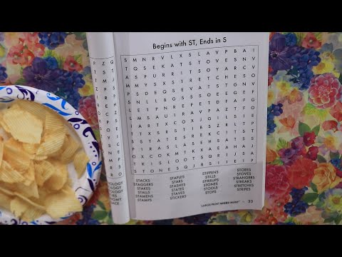 Words That Begin With ST Word Search UTZ Chips ASMR Eating Sounds