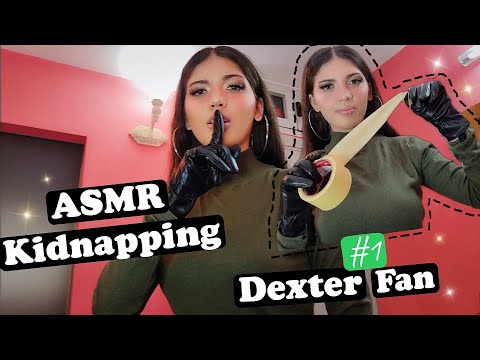 POV ASMR Doctor Girl Kidnaps You & Takes "Good" Care of You with Gloves (Crazy Dexter Fan)