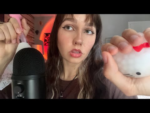 ASMR | fast and aggressive ANTICIPATORY tingles 🌙🎧(new triggers + more)