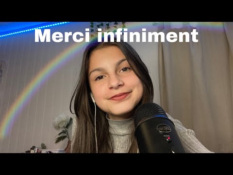 ASMR/ remerciement pour les 5K abonnés