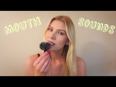 ASMR MOUTH SOUNDS GALORE 👅 (with and without a mic)