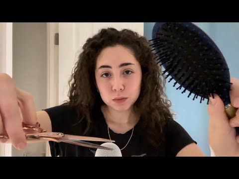 ASMR | 5 minute haircut 💇🏻‍♀️
