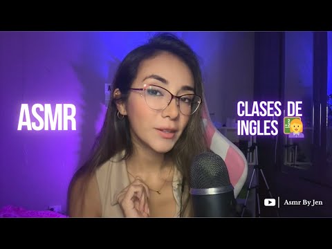 ASMR Clases de Ingles con profe Jen | #asmrroleplay