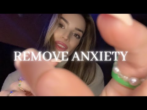 Reiki ASMR | Remove Anxiety | Hand Movements, Plucking, Tingles and Cleansing