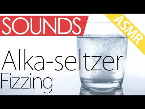 Fizzing Alka-seltzer Sounds (ASMR, binaural, ear to ear, audio only)