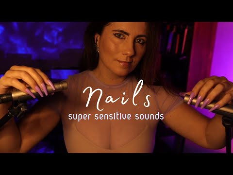 ASMR 💕 Super Long and Tingling Nail Sounds 💕