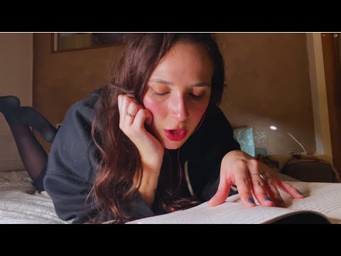 ASMR 😴 Reading to you until you fall asleep 😴  #softspoken #accent