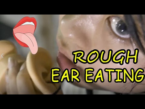ASMR Rock Your Ear｜Ear Eating(Rough😋) And Licking,Biting(wet😋)