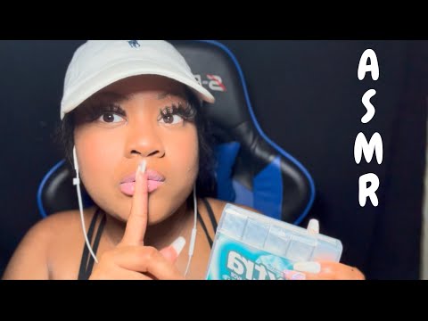 ASMR| Popular Girl Tries To Put You To Sleep💤 (Gum chewing +hand Movements)