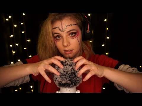 ASMR | soft Fluffy Sounds, subtle Mouth Sounds and Visuals for Sleep