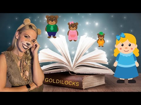 ASMR for Bedtime | Teddy Bear Cosplay Whispered Reading of Goldilocks and The Three Bears