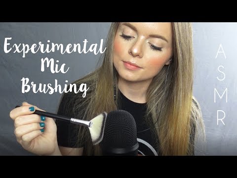 ASMR - Experimental Mic Brushing [whispered]