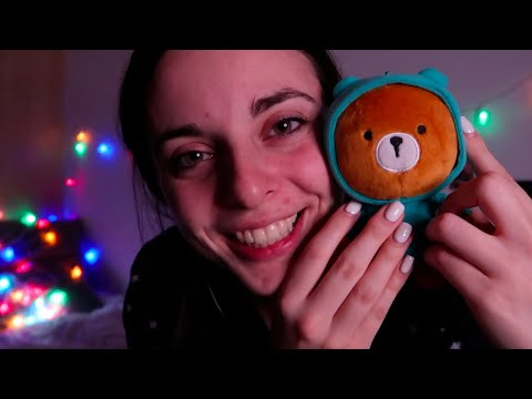 ASMR Getting you ready for bed 💤 Skincare, teddy & pillows 💞🧸 (Safe space)