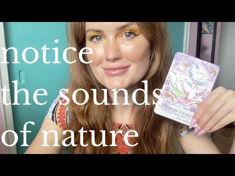 Notice The Sounds Of Nature: ASMR HYPNOSIS (Whisper): Professional Hypnotist Kimberly Ann O'Connor
