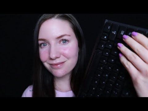 [ASMR] Interviewing You for No Reason - Soft Speaking, Whispering, Typing Sounds