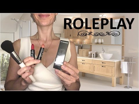 { ASMR } ROLEPLAY on se maquille * trousse maquillage