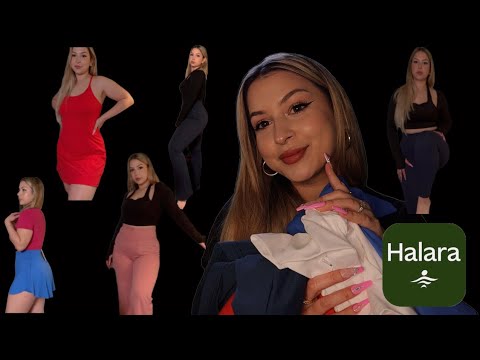 ASMR Clothing Try-on Haul 👗 HALARA in depth review 😍 worth the hype??