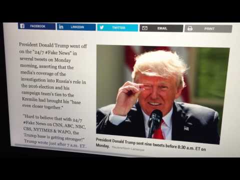 [ASMR] Business Insider Reading of Donald Trump Tweets (Non-Political)