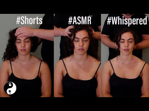 Whispering Scalp Massage Let me Relax You #Shorts #ASMR #Whisper