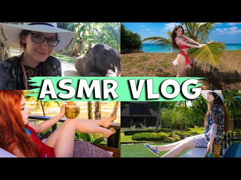 АСМР 🌴 Влог Таиланд и шепот 🏝️  ASMR 🏖️ Vlog Thailand & Whisper 🌊🌞